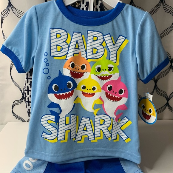 Nickelodeon Matching Sets Nickelodeon Baby Shark 2 Piece Set Boy 2m